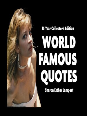 cover image of WORLD FAMOUS QUOTES
